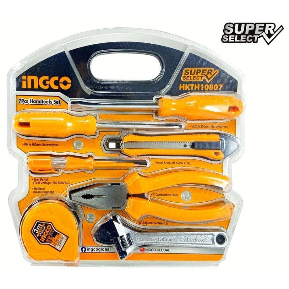 Ingco Tool Set Ingco 7 Pieces Hand Tool Set - HKTH10807