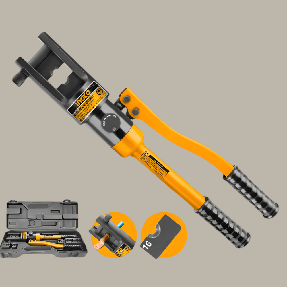 Ingco Specialty Power Tool Ingco 70kN Hydraulic Crimping Tool 16-300mm2 - HHCT01240