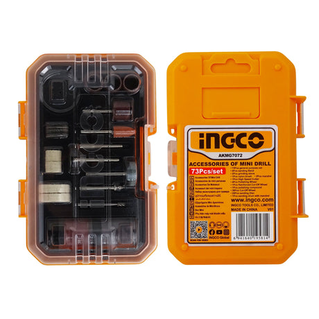 Ingco Oscillating Tool Accessories Ingco 73 Pieces Accessories for Mini Die Grinder - AKMG7072