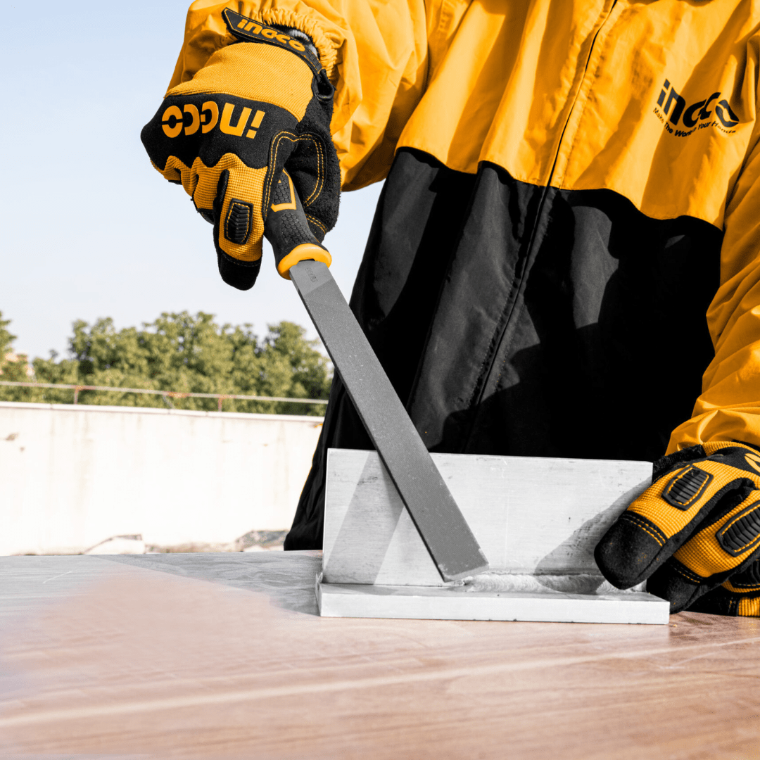 Ingco Chisels Files Planes & Punches Ingco 8" 5-Piece Steel File Set – HKTFS0508