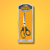 Ingco Hand Saws & Cutting Tools Ingco 8.5" Stainless Steel Scissors - HSCRS811002