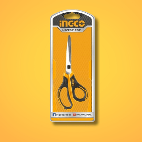 Ingco Hand Saws & Cutting Tools Ingco 8.5" Stainless Steel Scissors - HSCRS811002