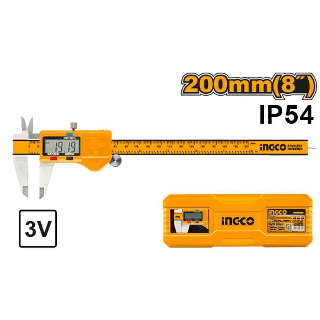 Ingco Marking Tools Ingco 8" Digital Caliper - HDCD28200