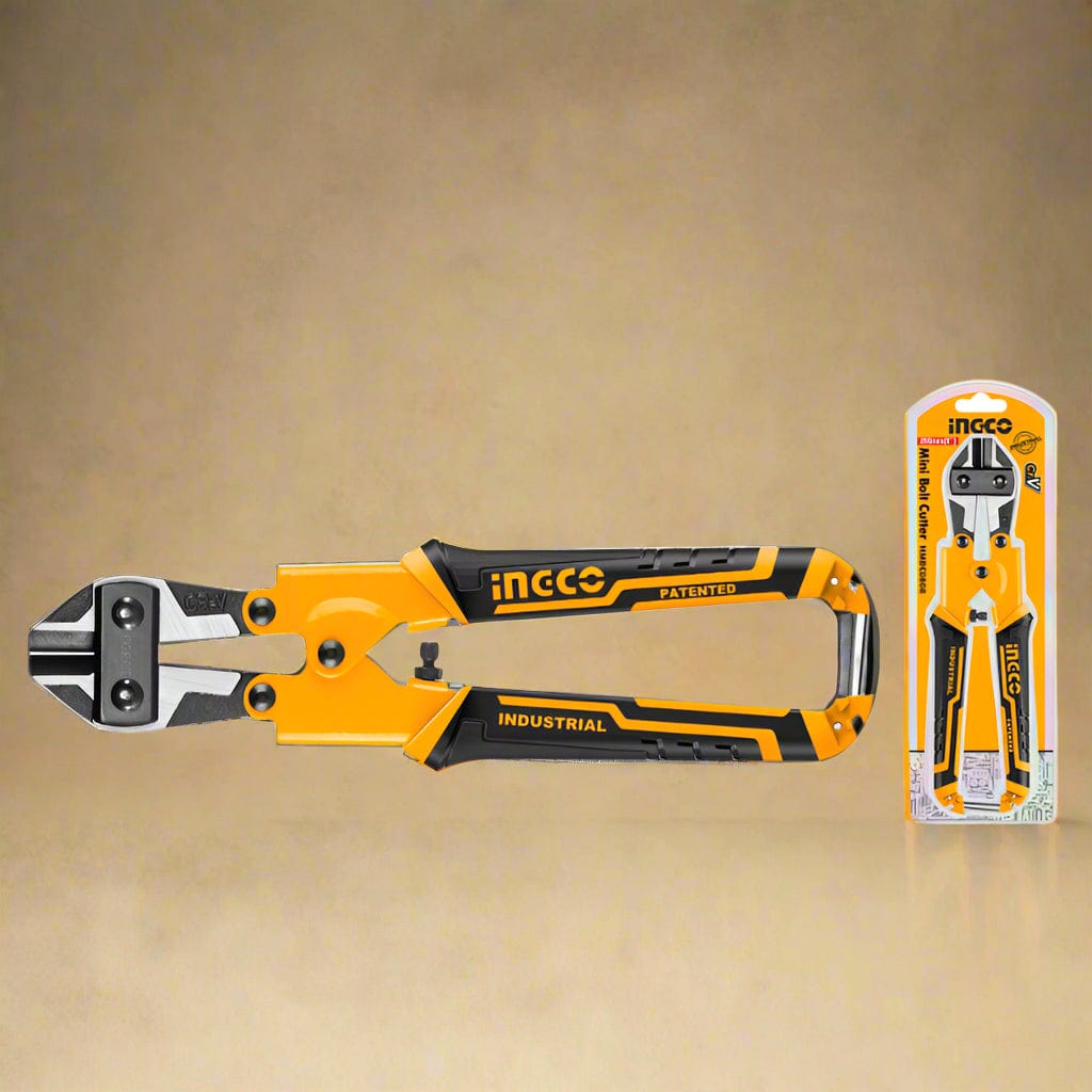 Ingco Hand Saws & Cutting Tools Ingco 8" Mini Bolt Cutter | 200mm | CRV Blade & PVC Grip - HMBC0808
