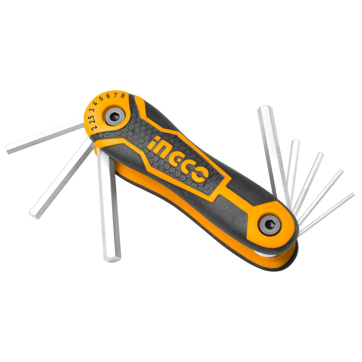 Ingco Sockets & Hex Keys Ingco 8 Pieces Pocket Hex Keys - HHK14081