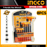 Ingco Screwdrivers Ingco 8 Pieces T-handle hex wrench set - HHKT80818