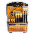 Ingco Screwdrivers Ingco 8 Pieces T-handle hex wrench set - HHKT80818