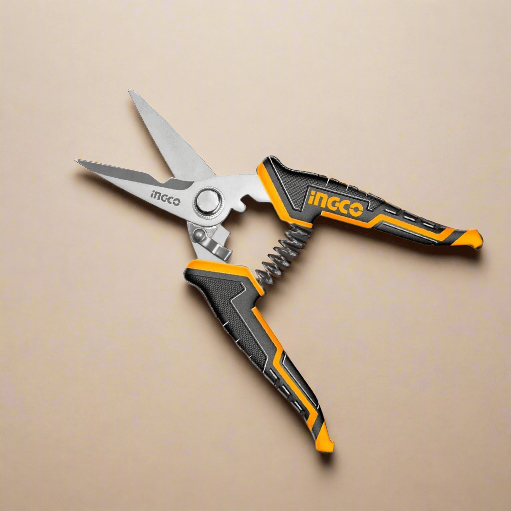 Ingco Hand Saws & Cutting Tools Ingco 8" Stainless Steel Electrician's Scissors – HES0188