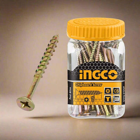 Ingco Fasteners Ingco 80 Pieces Chipboard Screw ST5.0x80mm - HWBS5008011
