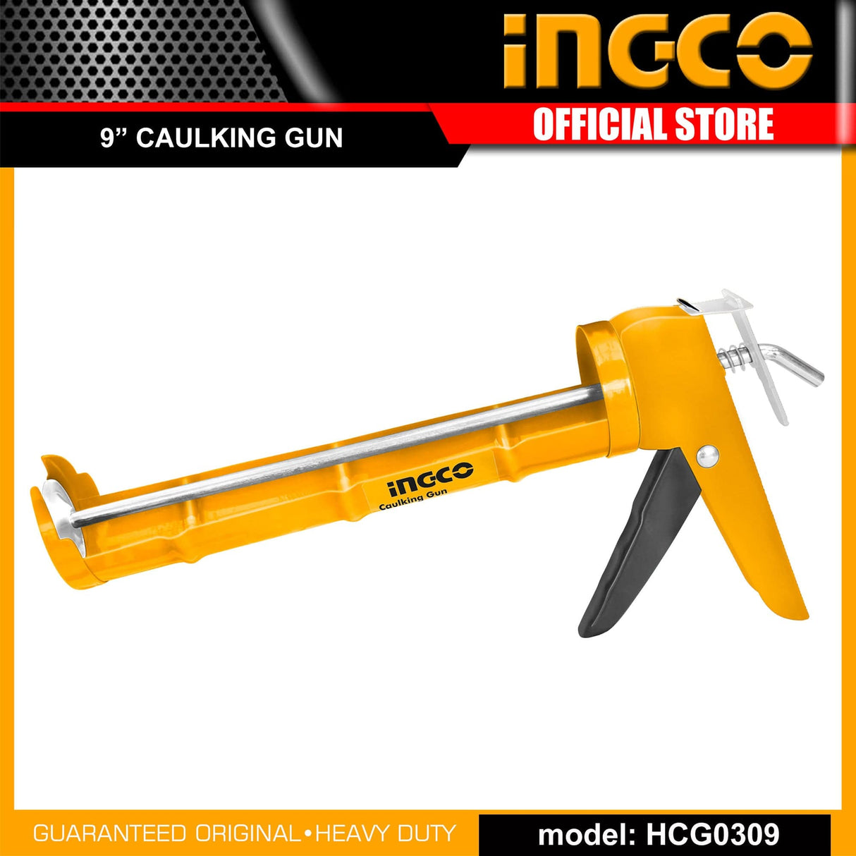 Ingco Caulking Gun Ingco 9" Caulking Silicon Sealant Gun - HCG0309