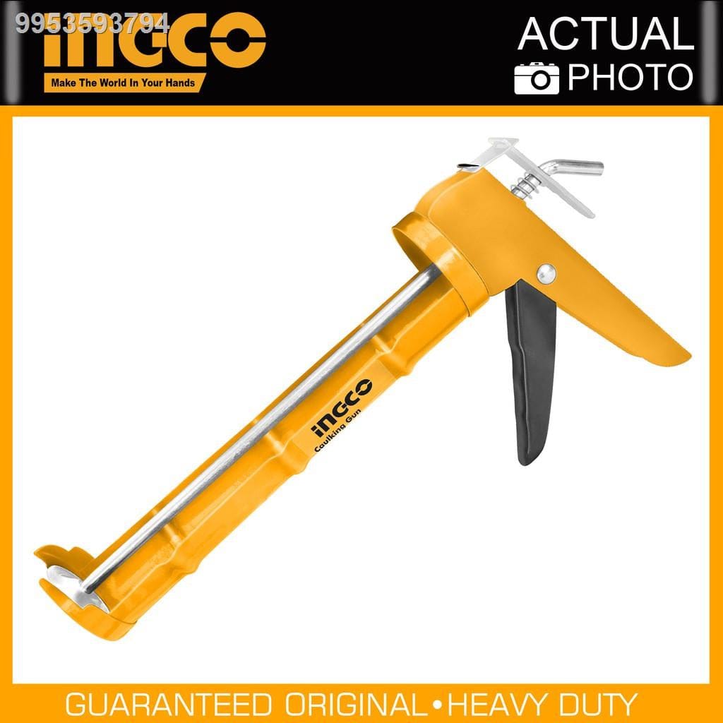 Ingco Caulking Gun Ingco 9" Caulking Silicon Sealant Gun - HCG1809