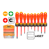 Ingco Screwdrivers Ingco 9 PCS Insulated Screwdriver Set - HKISD0908