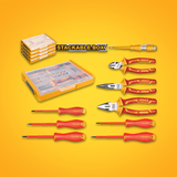 Ingco Screwdrivers Ingco 9 Pieces Insulated Hand Tools Set - HKTV01H091