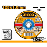 Ingco Grinding & Cutting Wheels Ingco Abrasive INOX - Metal Cutting Disc 125 x 1.0mm - MCD101251