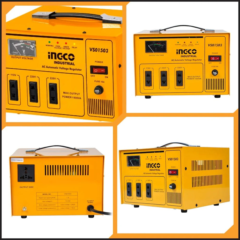 Ingco Power Management & Protection Ingco AC Automatic Voltage Regulator 1.5kVA - VS01503