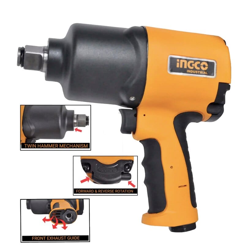 Ingco Impact Wrench & Driver Ingco Air Impact Wrench ¾” - AIW341301