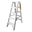 Ingco Ladder Ingco Aluminum Double-Sided Ladder 2x5 Steps – HLAD01051