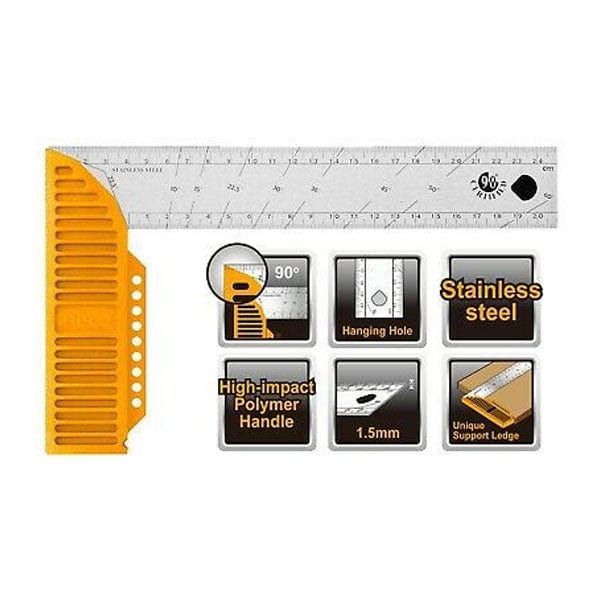 Ingco Marking Tools Ingco Angle Square - HAS123002