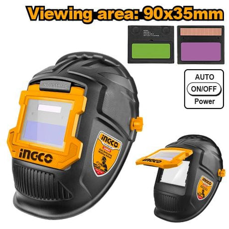 Ingco Safety Helmets Ingco Auto Darkening Welding Helmet - AHM009