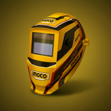 Ingco Safety Helmets Ingco Auto Darkening Welding Helmet with UV/IR Protection – AHM008