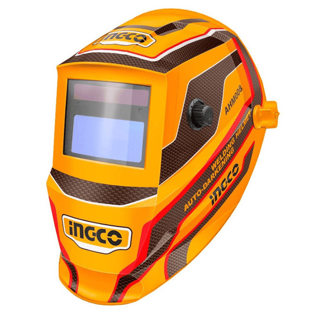 Ingco Safety Helmets Ingco Auto Darkening Welding Helmet with UV/IR Protection – AHM008