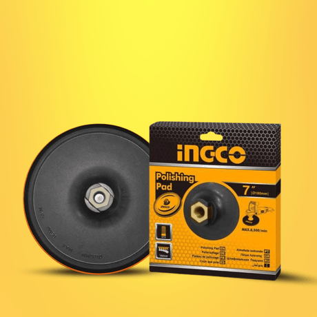 Ingco Oscillating Tool Accessories Ingco Backing Pad for Polishing Machine 180mm - APP0111801