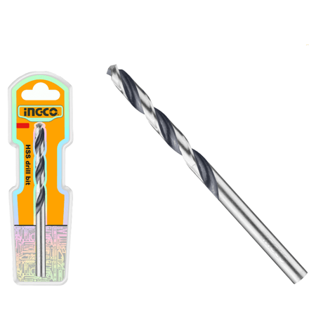 Ingco Drill Bits Ingco Black Groove Metal HSS Drill Bit