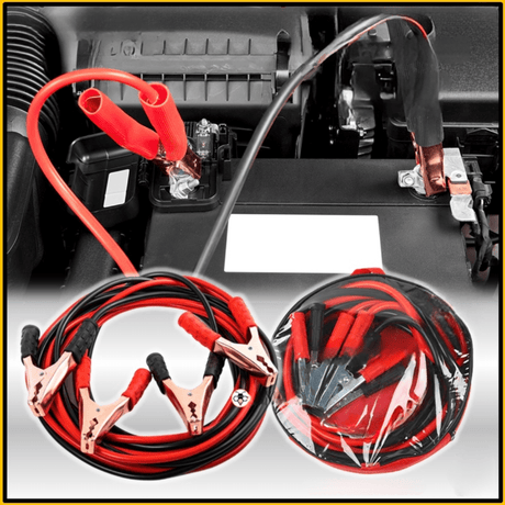 Ingco Batteries and Booster Cables Ingco Booster Cable 200AMP 2.5m | Copper Coated- HBTCP2001