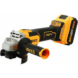 Ingco Grinder Ingco Brushless 4.5"/115mm Lithium-Ion Cordless Angle Grinder 20V - CAGLI201158