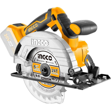 Ingco Circular Saw Ingco Brushless 7″ Cordless Lithium Ion Circular Saw 20V 4.0Ah - CSLI1851