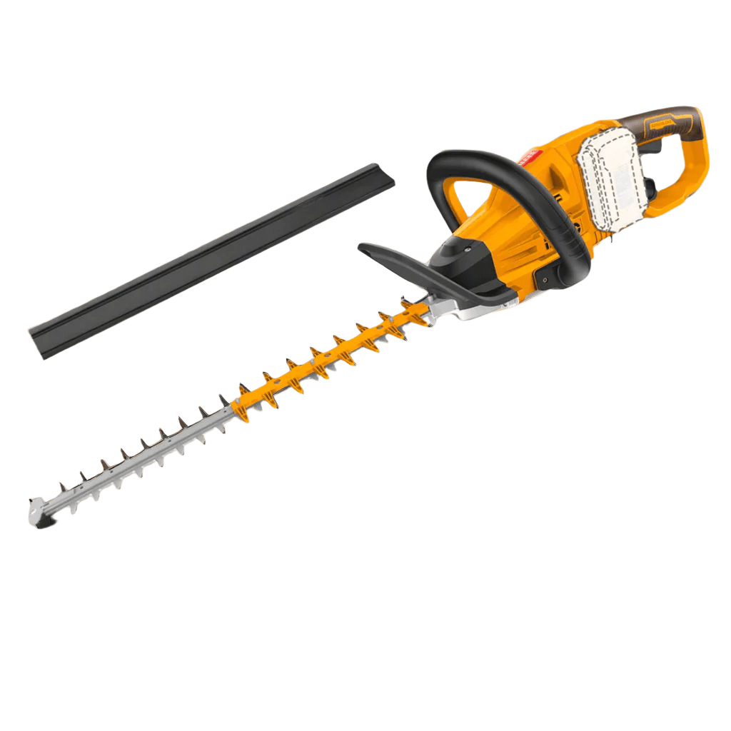 Ingco Trimmer Ingco Brushless Lithium-Ion Cordless Hedge Trimmer with Two 20V 2.0Ah Batteries & Charger - CHTLI400282
