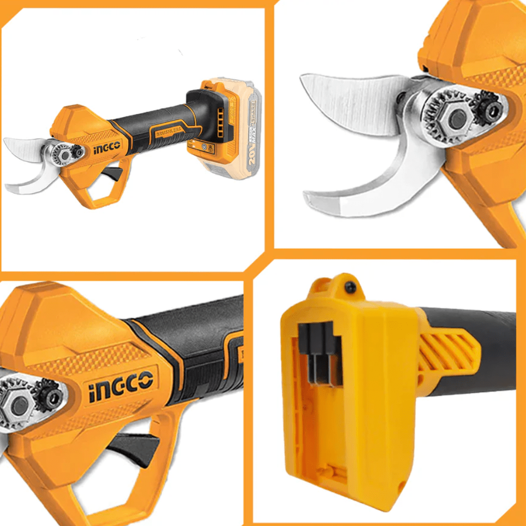 Ingco Specialty Power Tool Ingco Brushless Lithium-Ion Gauge Straight Shear 20V 2.0Ah - CSSLI20258