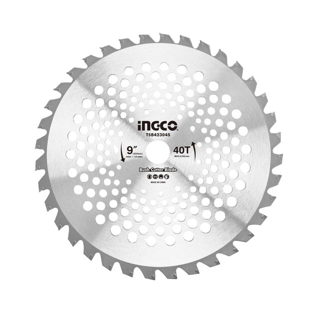 Ingco Trimmer Ingco Bush Cutter Blade 230mm with 40 Teeth – TSB423045