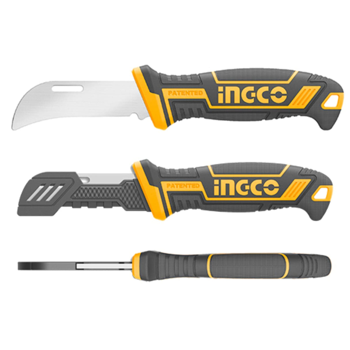 Ingco Pliers Ingco Cable Stripping Curved Knife - HPK82001