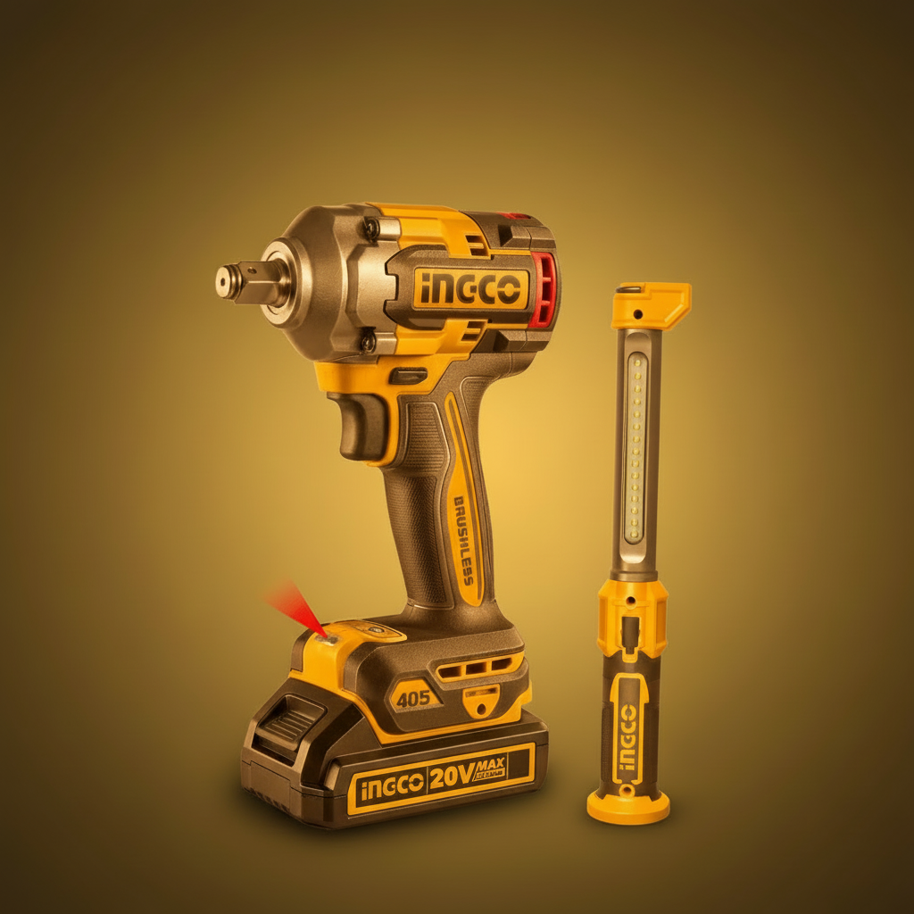 Ingco Power Tool Combo Kit Ingco Cordless 2 Pieces Combo Kit - COSLI23056