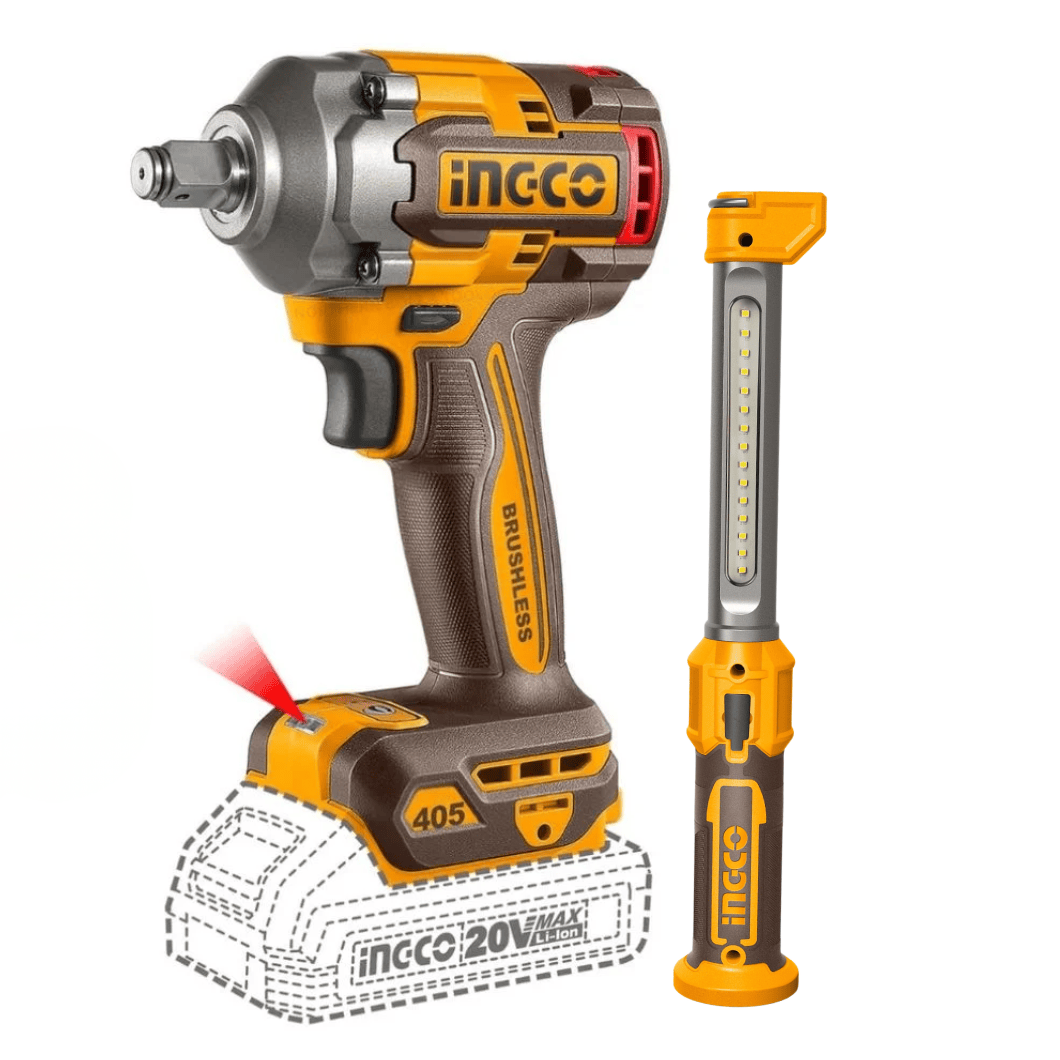 Ingco Power Tool Combo Kit Ingco Cordless 2 Pieces Combo Kit - COSLI23056