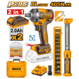 Ingco Power Tool Combo Kit Ingco Cordless 2 Pieces Combo Kit - COSLI23056