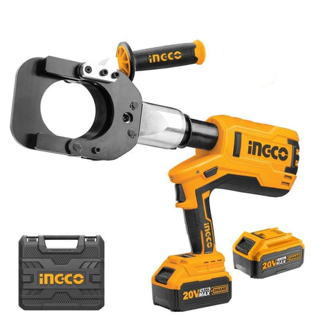 Ingco Specialty Power Tool Ingco Cordless Hydraulic Cable Cutter with Two 20V 4.0Ah Batteries & Charger - CRCLI2002