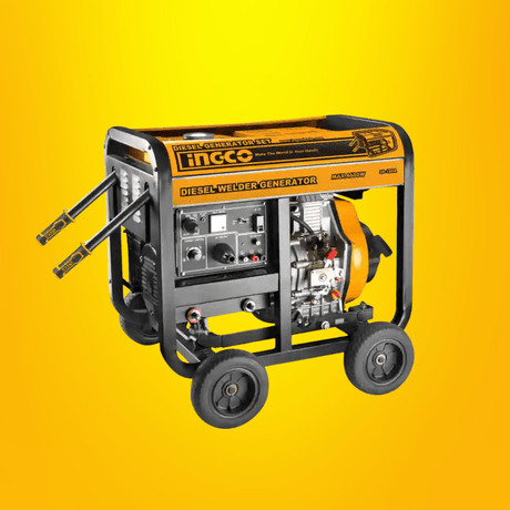 Ingco Generator Ingco Diesel Generator (4.2KW/50HZ) & Welding Machine (50-180A) | 15 L - GDW65001