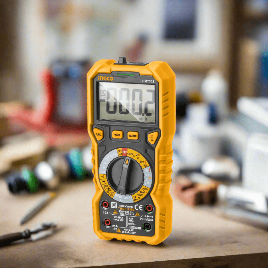 Ingco Digital Meter Ingco Digital Electric Multimeter 1000 Volts - DM7502