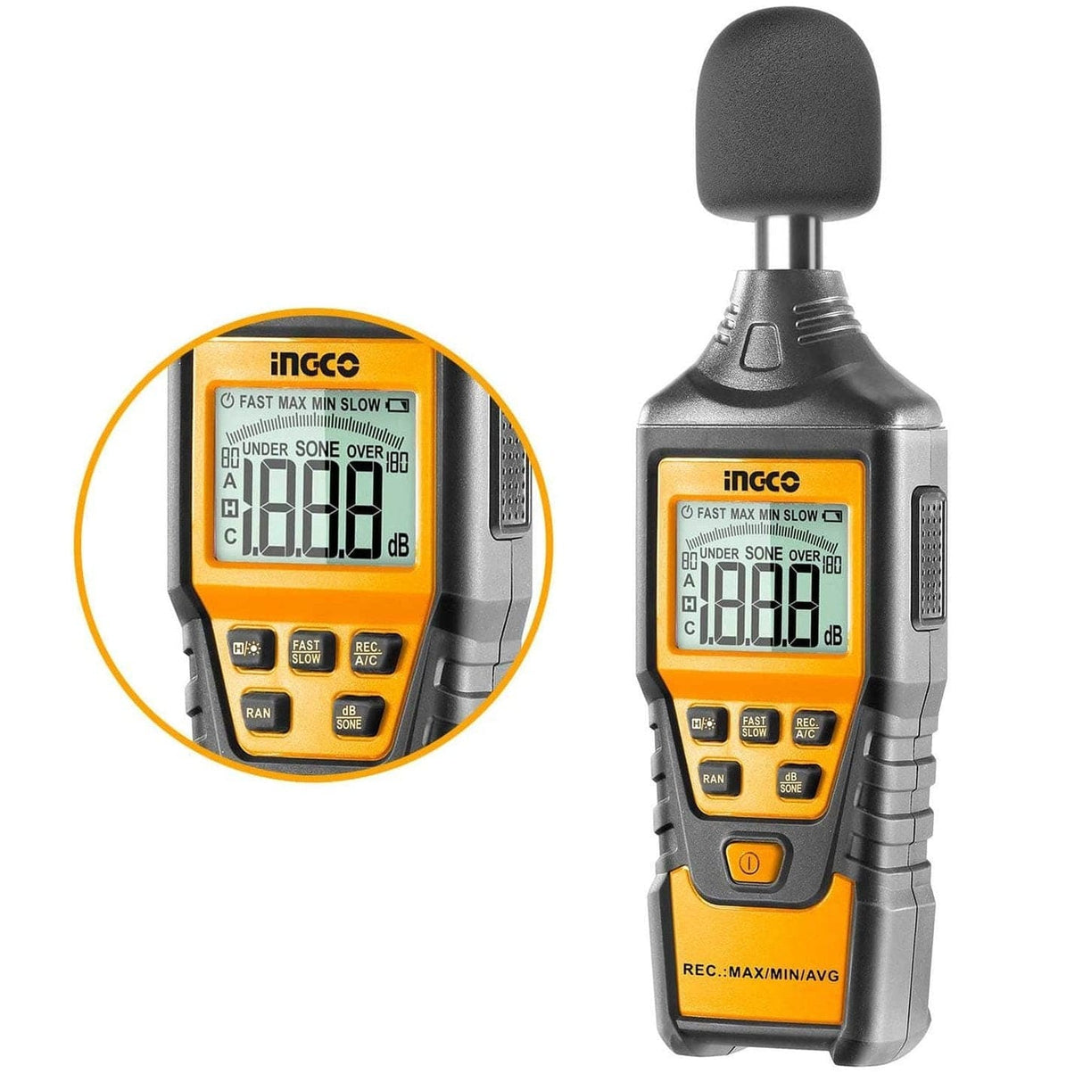 Ingco Digital Meter Ingco Digital Sound Level Meter - HETSL01