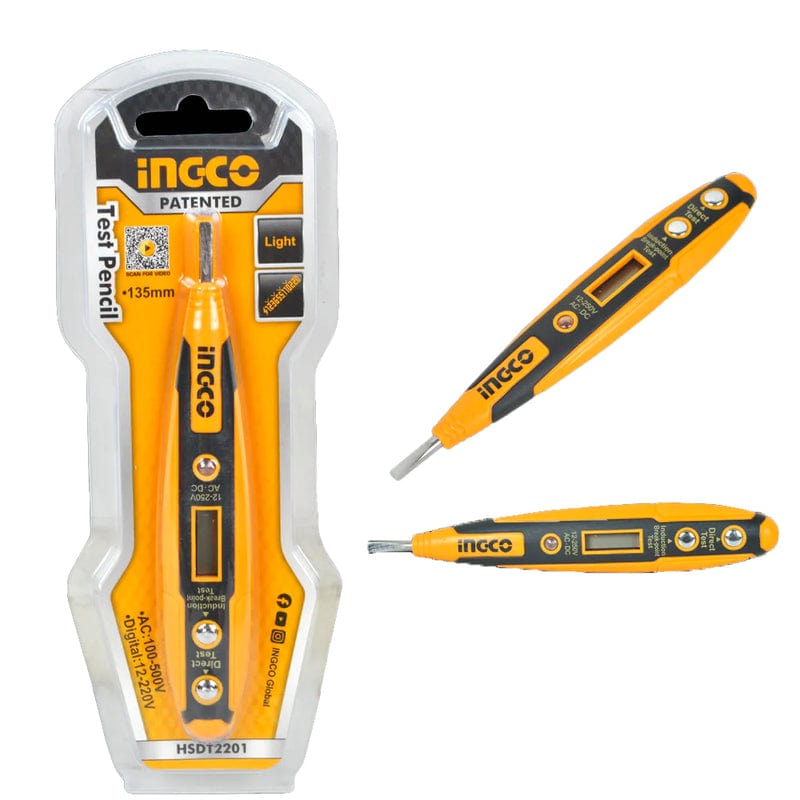 Ingco Screwdrivers Ingco Digital Voltage Tester - HSDT2201