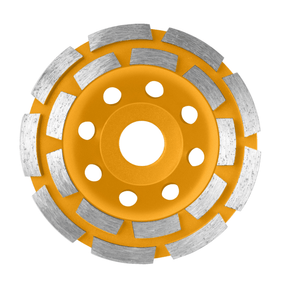 Ingco Grinding & Cutting Wheels Ingco Double Row Segmented Diamond Cup Wheels – 125mm & 150mm - CGW021251 / CGW021501