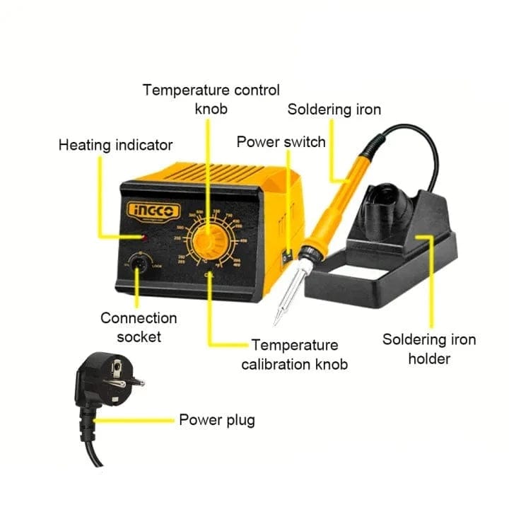 Ingco Specialty Power Tool Ingco Electric Soldering Station 60W - SI016911