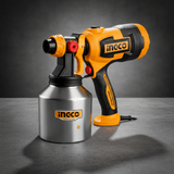 Ingco Spray Gun Ingco Electric Spray Gun 530W with 1000ml Stainless Steel Tank – SPG45061