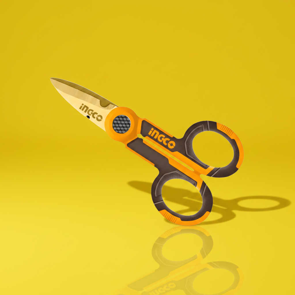 Ingco Hand Saws & Cutting Tools Ingco Electrician's Scissors 145mm (5.5") - HES02855