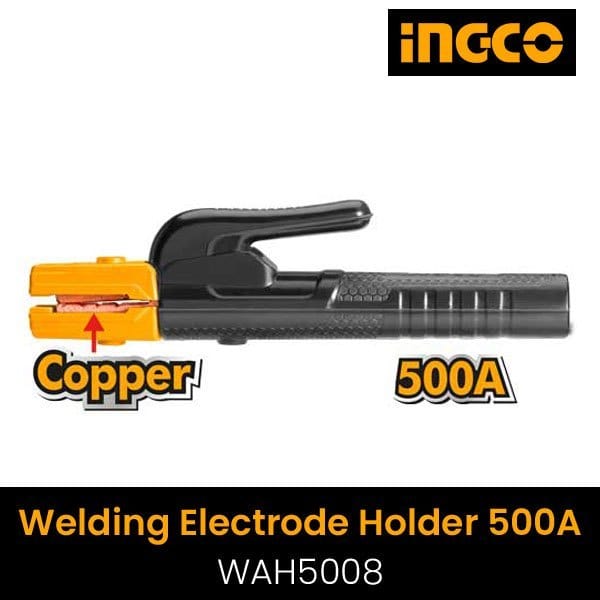 Ingco Welding Machine & Accessories Ingco Electrode Holder 500A - WAH5008