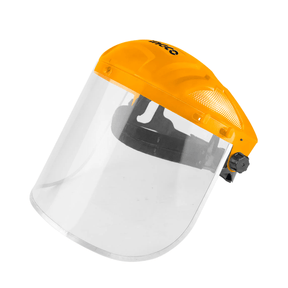 Ingco Eye Protection & Safety Glasses Ingco Face Shield with Impact-Resistant Visor & Adjustable Headgear – HFSPC32