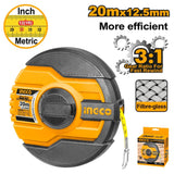 Ingco Tape Measure Ingco Fiberglass Measuring Tape 20m x 12.5mm - HFMT8320