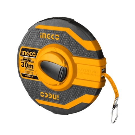 Ingco Tape Measure Ingco Fiberglass Measuring Tape 30m x 12.5mm - HFMT8330